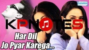 Piya Piya Har Dil Jo Pyar Karega piano notes