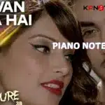 sawan aaya hai piano notes